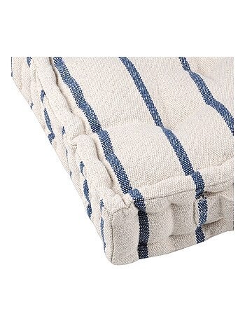 Coussin de sol 45x45 cm St Trop lin coton