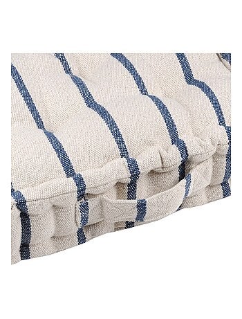 Coussin de sol 45x45 cm St Trop lin coton