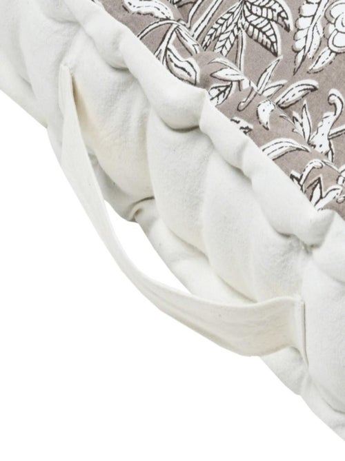 Coussin de sol 45x45x10 cm BIBURY 100% coton - Kiabi