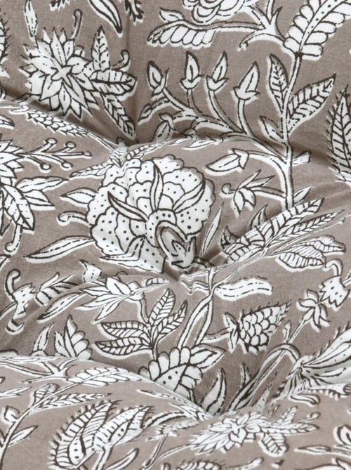 Coussin de sol 45x45x10 cm BIBURY 100% coton - Kiabi