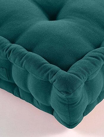 Coussin de sol 50x50 cm Twily émeraude