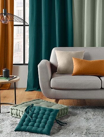 Coussin de sol 50x50 cm Twily émeraude