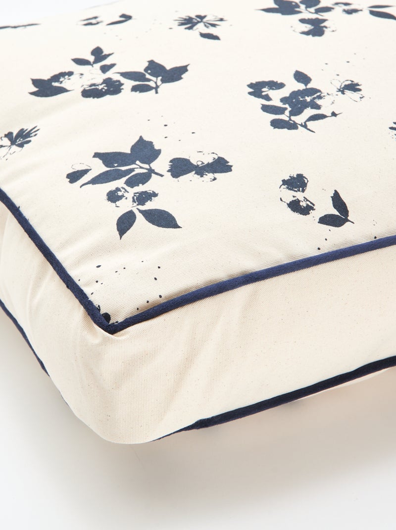 Coussin de sol 50x50x10 cm Beige - Kiabi