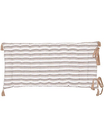 Coussin de sol à rayures en coton GROOVE
