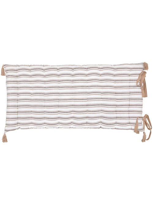 Coussin de sol à rayures en coton GROOVE - Kiabi