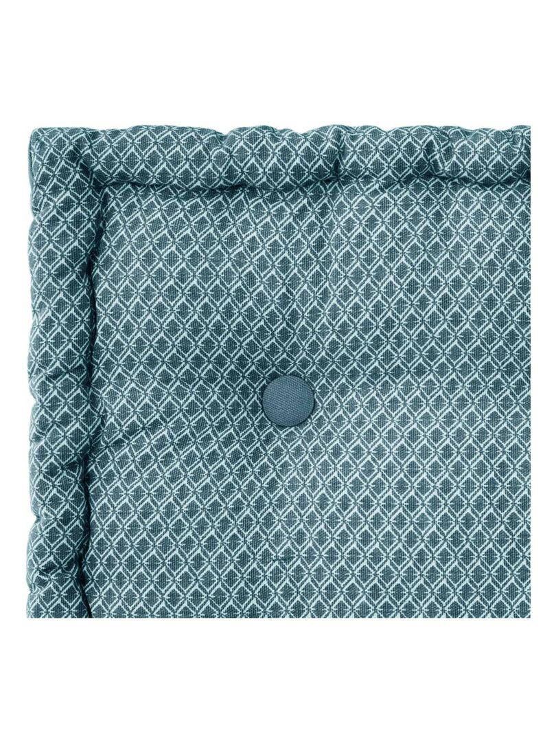 Coussin de sol Extérieur Géométriques Bleu