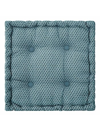 Coussin de sol au style géométrique
