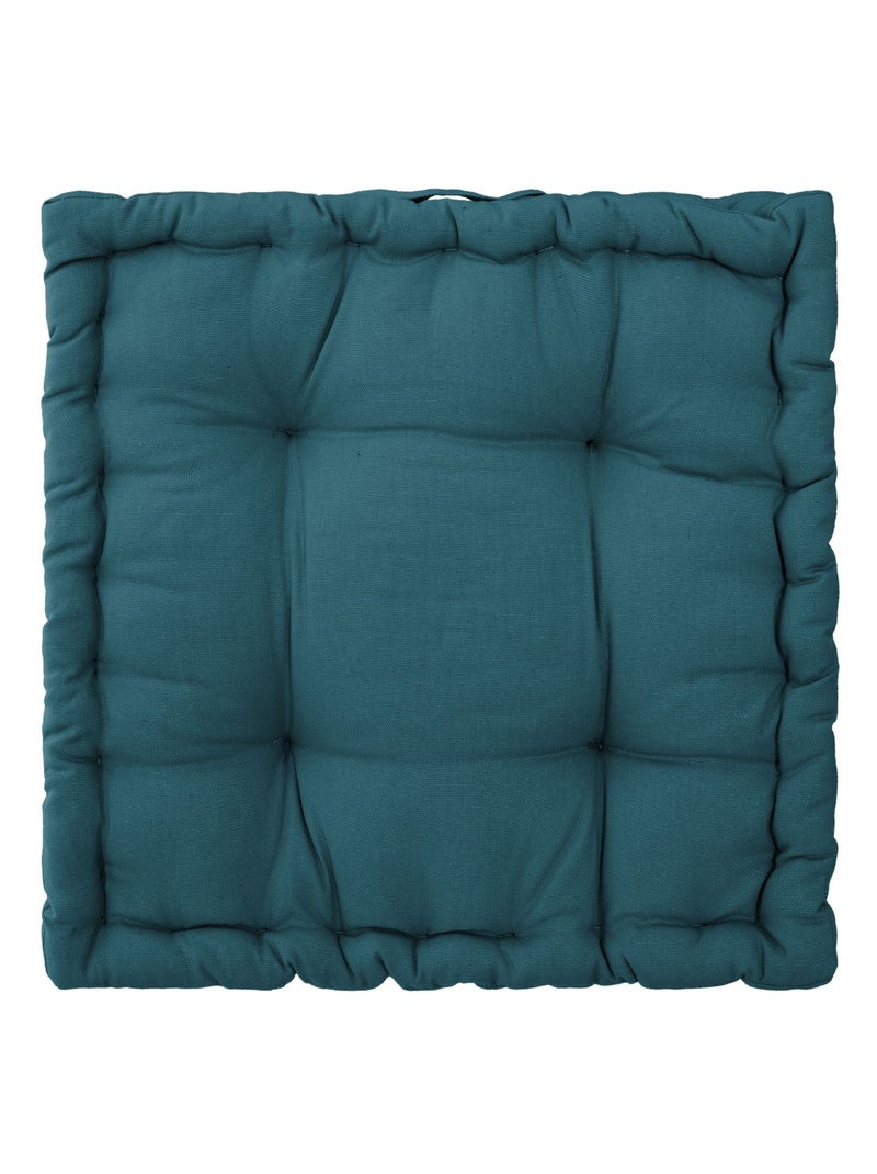 Coussin de sol au  style géométrique Bleu - Kiabi