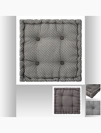 Coussin de sol au style géométrique