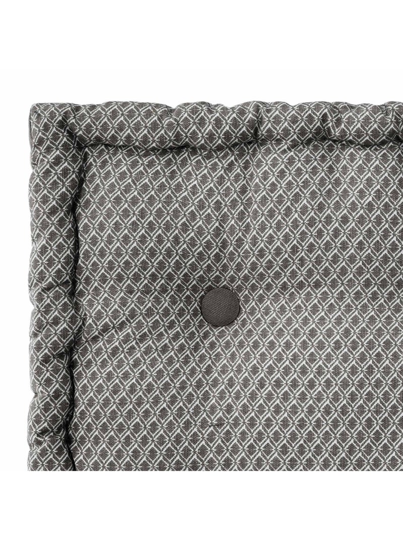 Coussin de sol au  style géométrique Gris - Kiabi