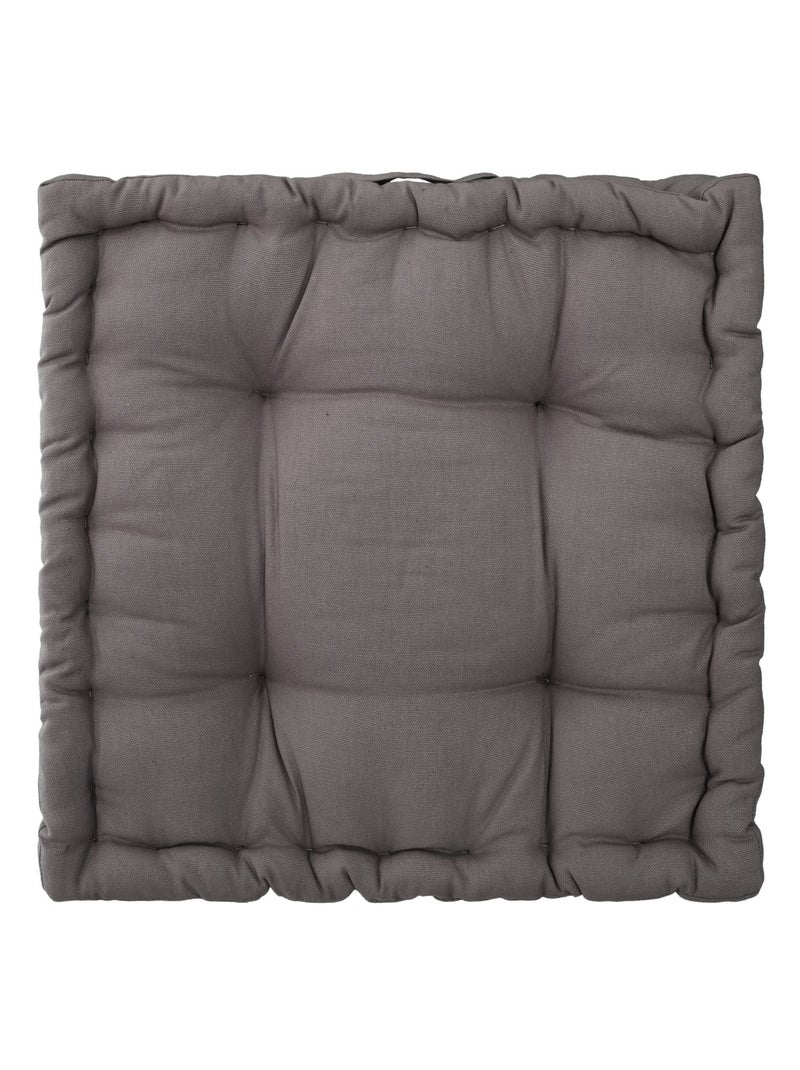 Coussin de sol au  style géométrique Gris - Kiabi