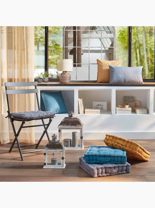 Coussin de sol au  style géométrique - Kiabi