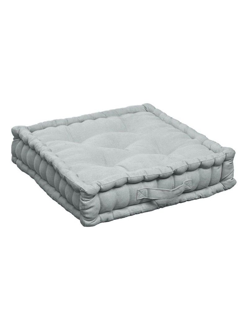Coussin de sol avec poignée 45x45x10"Deko&co" Gris clair - Kiabi