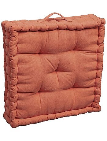Coussin de sol avec poignée 45x45x10"Deko&co