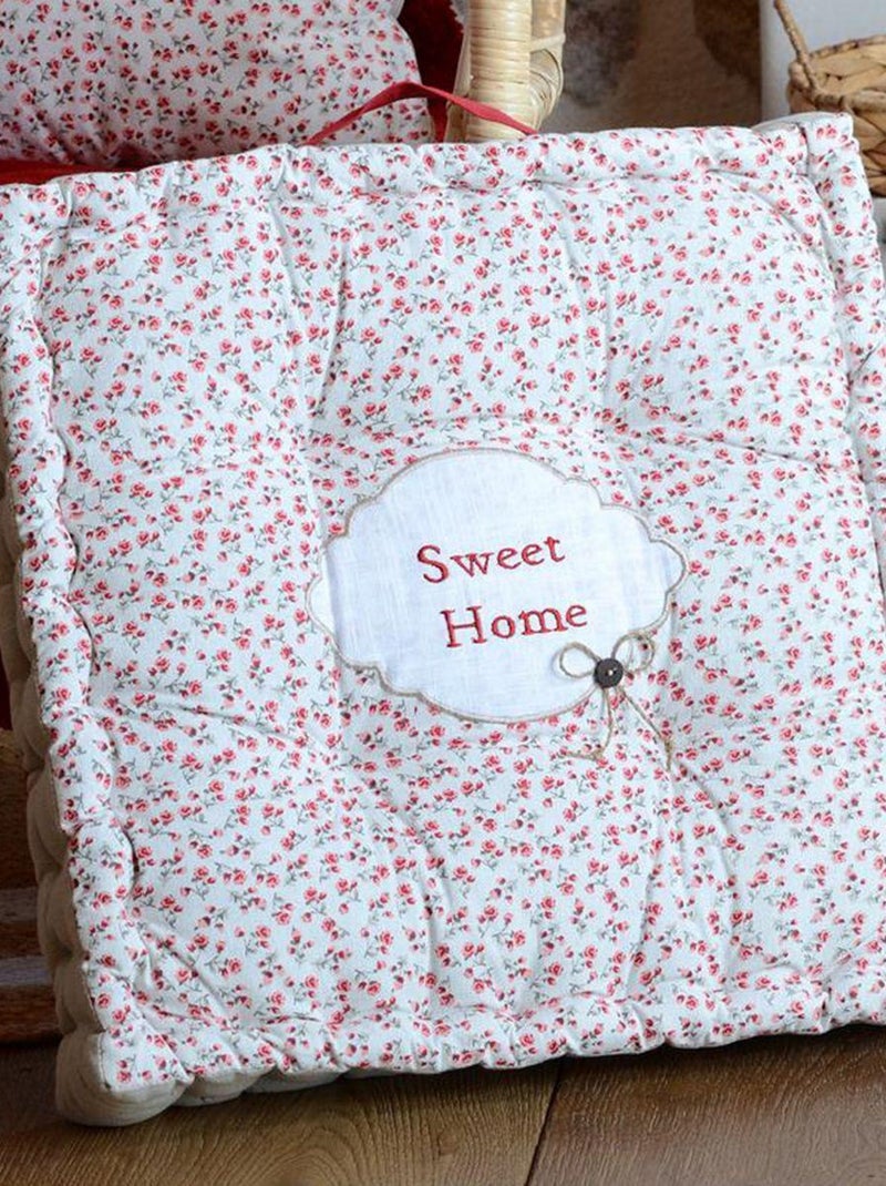 Coussin de sol Blanc - Kiabi