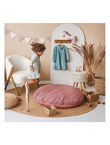 Coussin de sol bouclette