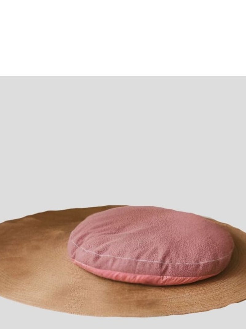 Coussin de sol bouclette Rose - Kiabi