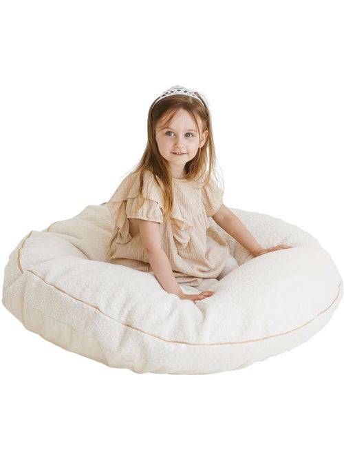 Coussin de sol bouclette Teddy - Kiabi