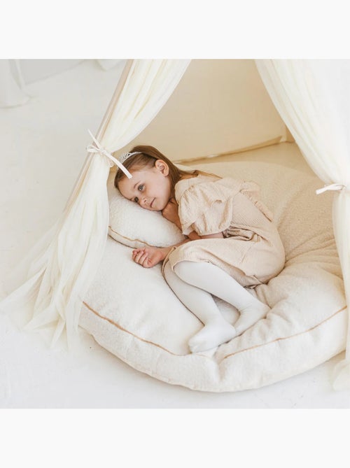 Coussin de sol bouclette Teddy - Kiabi