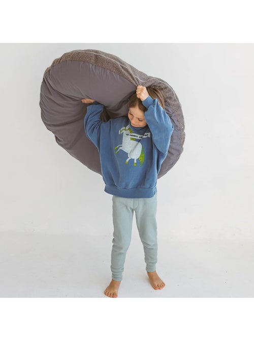 Coussin de sol bouclette teddy - Kiabi Coussin de sol bouclette teddy - Kiabi