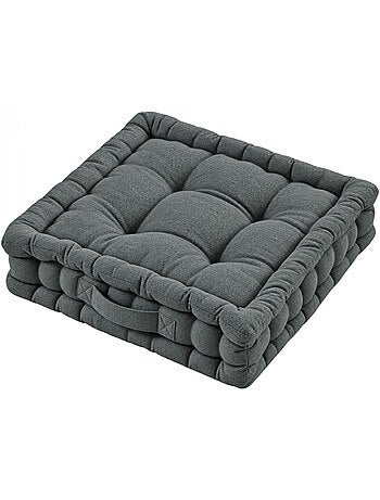 Coussin de sol capitonné avec poignée, revêtement imperméable - linxor