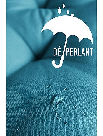 Coussin de sol capitonné – Coton Déperlant Anti-UV