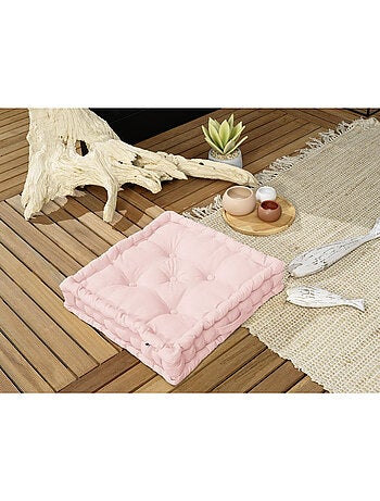 Coussin de sol capitonné – Coton Déperlant Anti-UV