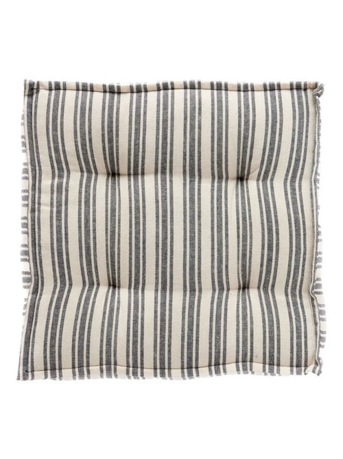 Coussin de sol carré imprimé CABANE DE PLAGE - Kiabi Coussin de sol carré imprimé CABANE DE PLAGE - Kiabi