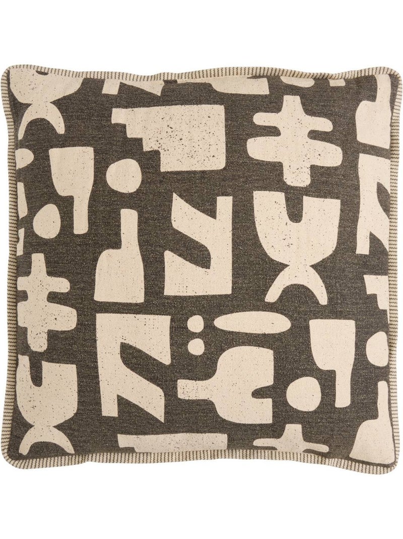 Coussin de sol carré NYERO Kaki - Kiabi