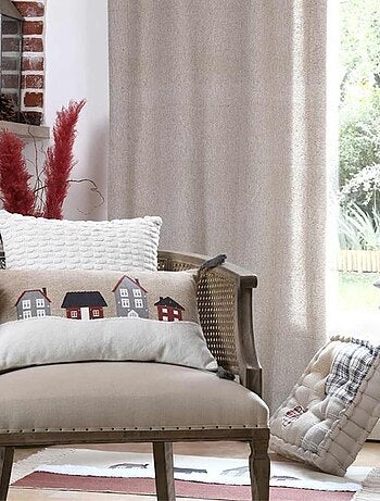 Coussin de sol Cornouailles Naturel – 40 cm