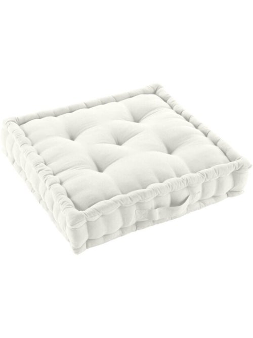 Coussin de sol coton/polyester recycle grs twily - Kiabi Coussin de sol coton/polyester recycle grs twily - Kiabi