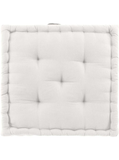Coussin de sol coton/polyester recycle grs twily - Kiabi Coussin de sol coton/polyester recycle grs twily - Kiabi