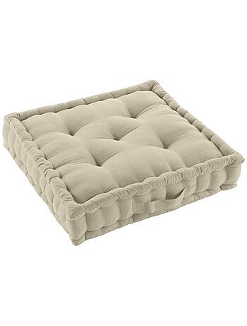 Coussin de sol coton/polyester recycle grs twily