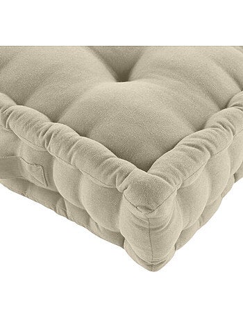 Coussin de sol coton/polyester recycle grs twily