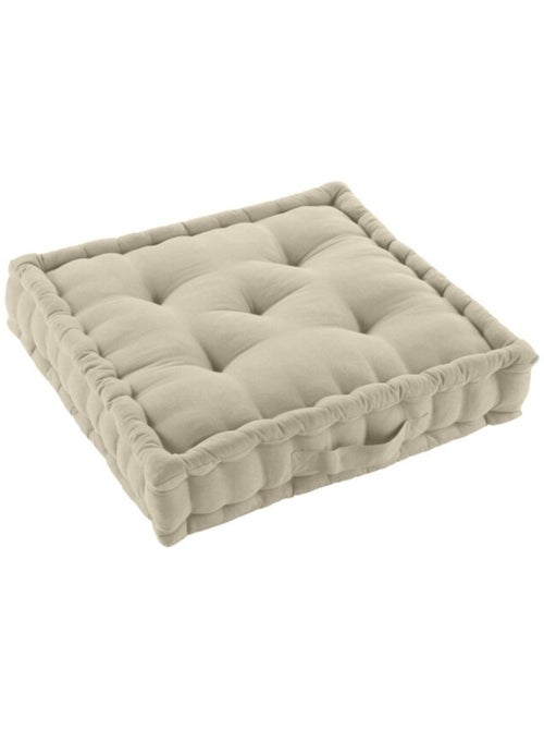 Coussin de sol coton/polyester recycle grs twily - Kiabi Coussin de sol coton/polyester recycle grs twily - Kiabi