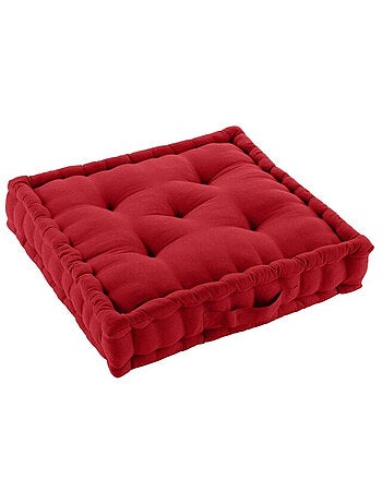 Coussin de sol coton/polyester recycle grs twily