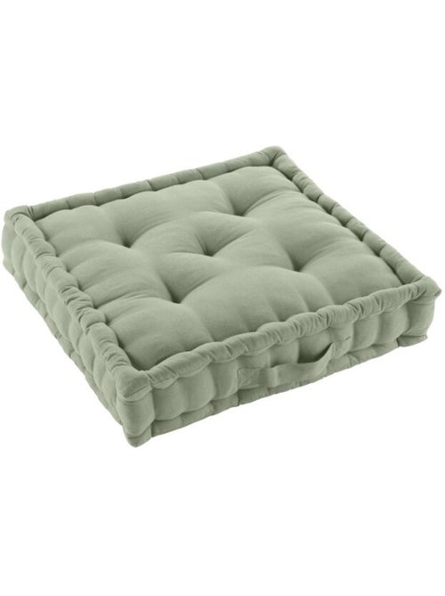 Coussin de sol coton/polyester recycle grs twily - Kiabi Coussin de sol coton/polyester recycle grs twily - Kiabi