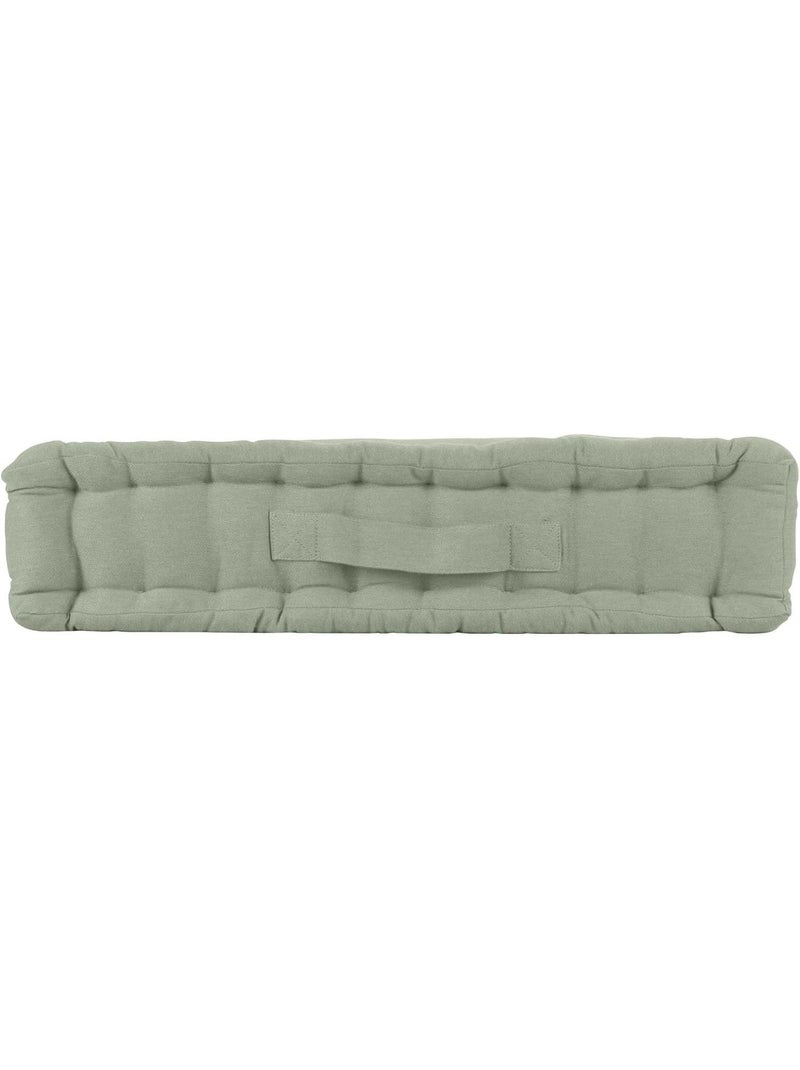 Coussin de sol coton/polyester recycle grs twily Vert Sauge - Kiabi