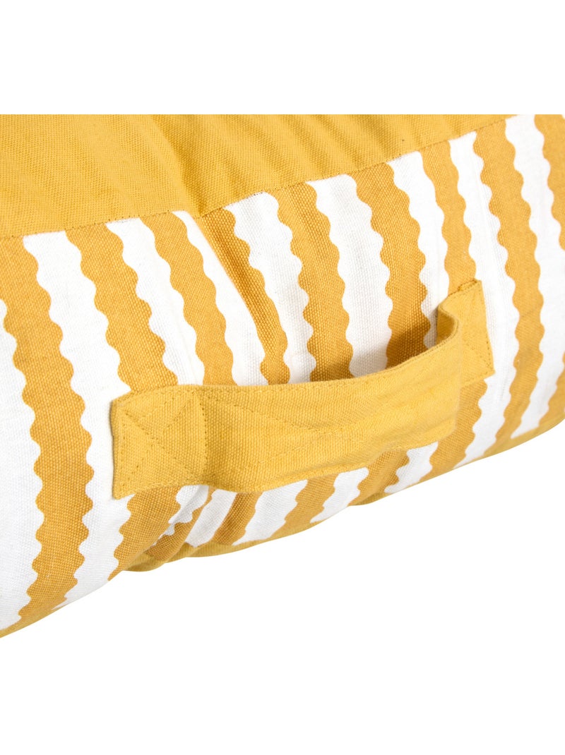 Coussin de sol d'extérieur POOLSIDE Jaune - Kiabi