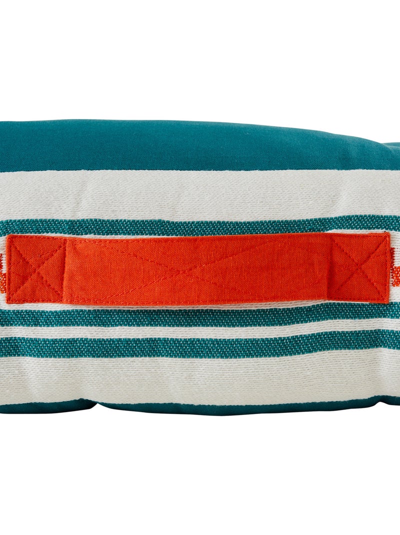 Coussin de sol d'extérieur YUCATAN Bleu canard - Kiabi