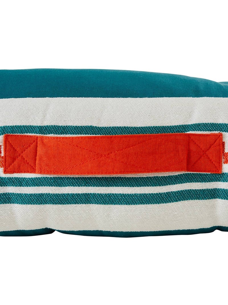 Coussin de sol d'extérieur YUCATAN Bleu canard - Kiabi