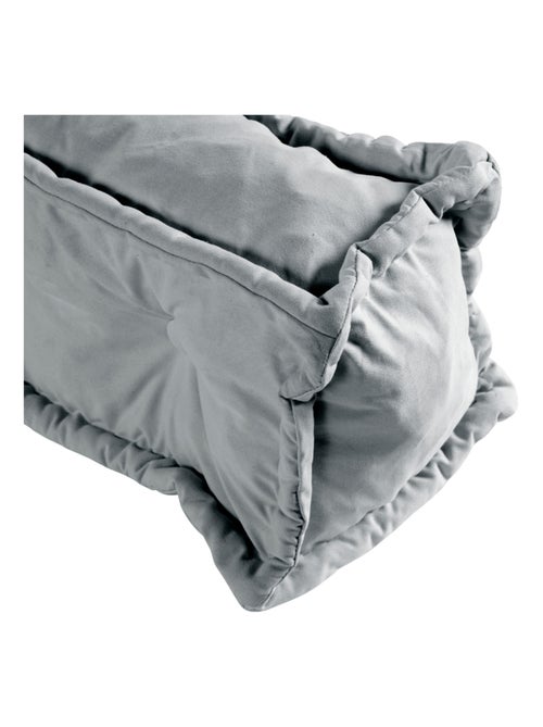 Coussin de sol dossier 95x40 cm gris clair - Kiabi
