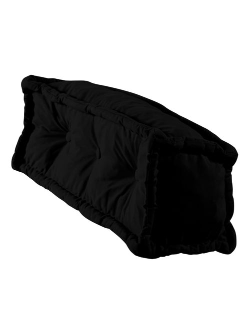 Coussin de sol dossier 95x40 cm noir - Kiabi