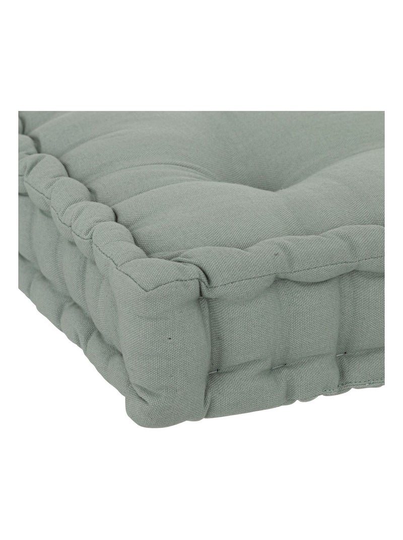 Coussin de sol en coton ANJALI Gris - Kiabi