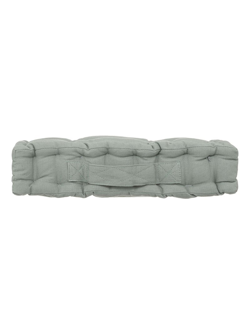 Coussin de sol en coton ANJALI Gris - Kiabi