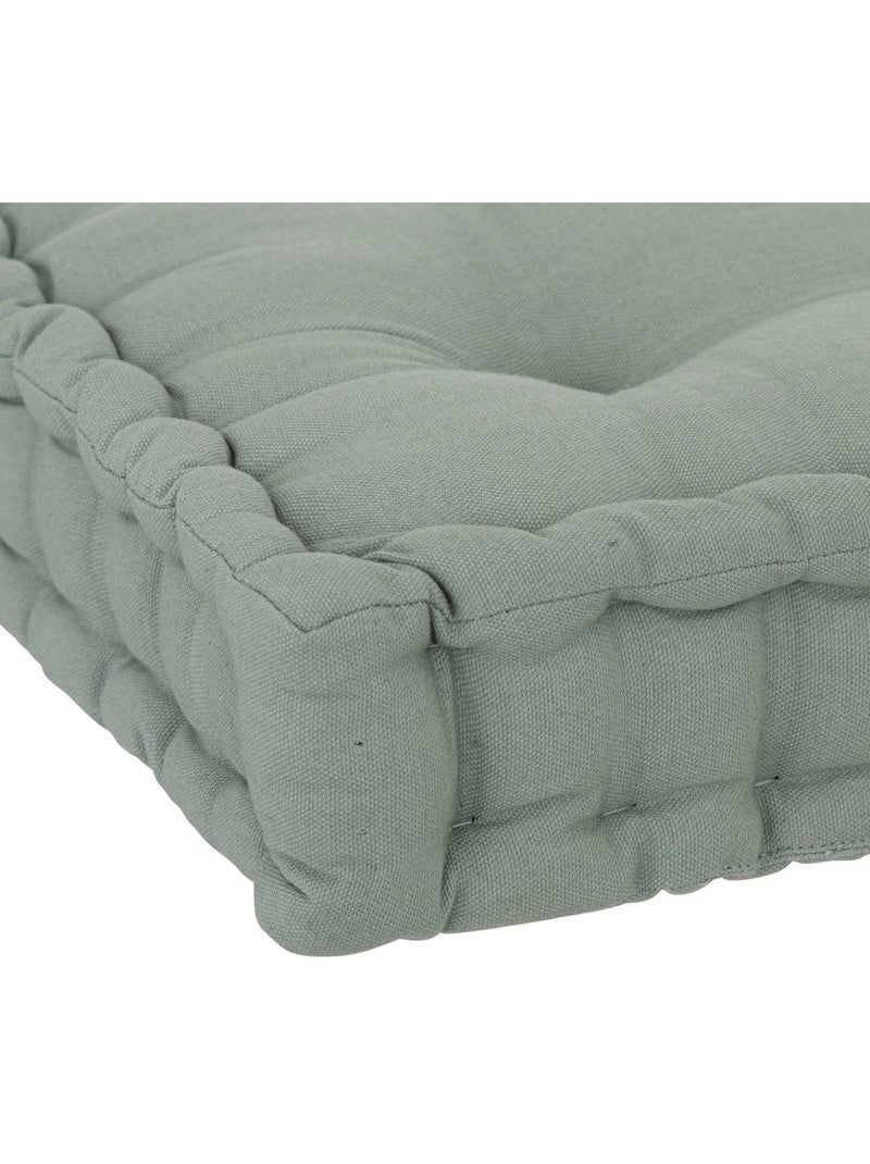 Coussin de sol en coton ANJALI Vert clair - Kiabi