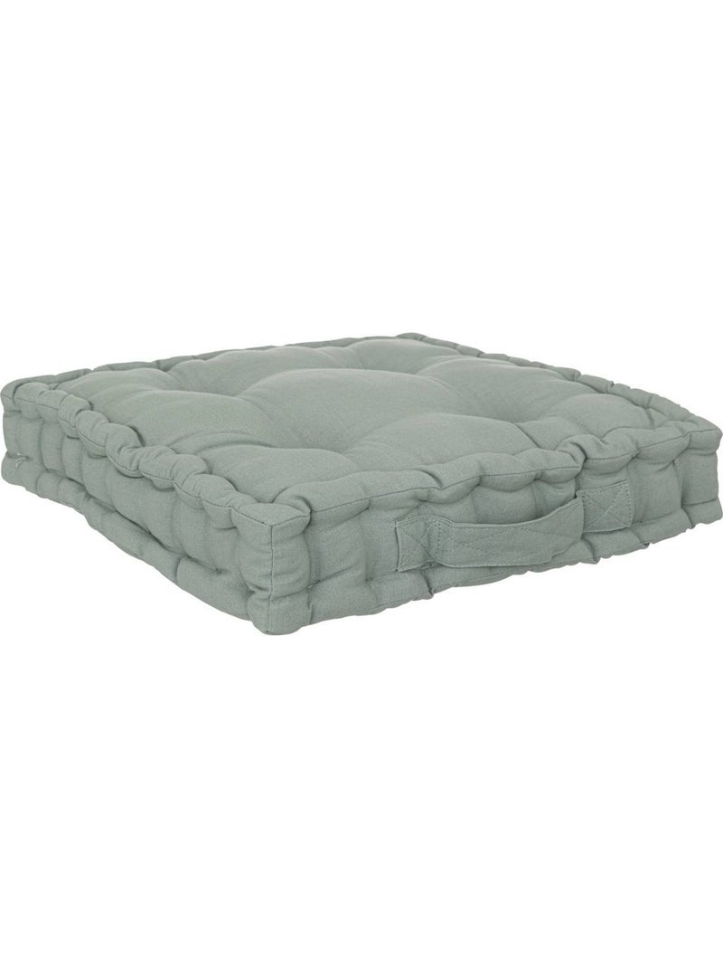 Coussin de sol en coton ANJALI Vert clair - Kiabi