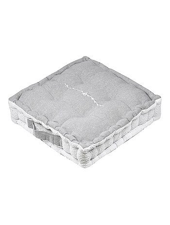 Coussin de sol en coton Candice 40 cm