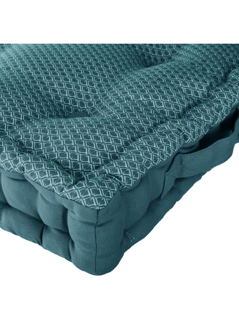 Coussin de sol en coton capitonné OTTO Bleu - Kiabi