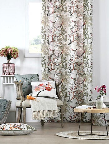 Coussin de sol en coton Scarlet 40 cm